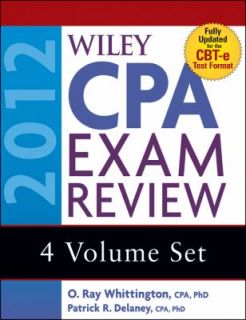 Wiley CPA Exam Review 2012 Set by Daniel H. Shain, O. Ray Whittington 