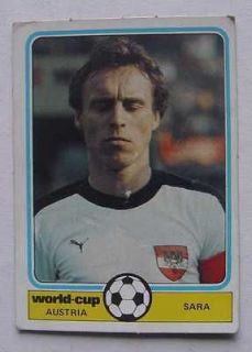 Monty Gum Sara of Austria World Cup 1978
