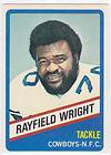 Dallas Cowboys Rayfield Wright 1976 Wonder Bread NrMt