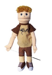 PROFESSIONAL 28 DUAL ENTRY VENT FULL/HALF BODY PUPPETS DANNY