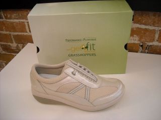 Joy Mangano GetFit Stone Fitness Sneakers by Grasshoppers 10
