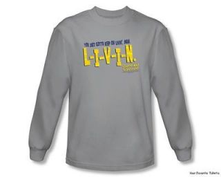 Dazed And Confused Livin Officially Licensed Adult Long Sleeve Shirt S 