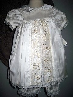 Little Darlings England Christening Dress BS 2633
