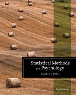   Methods for Psychology by David C. Howell 2012, Hardcover