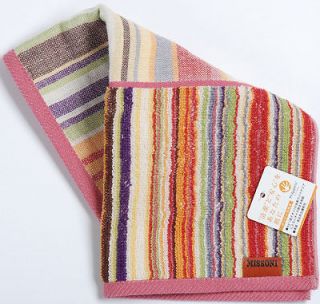 MISSONI STRIPE HAND TOWEL WASHCLOTH BATHROOM TOWEL