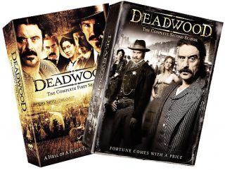 Deadwood   The Complete Seasons 1 2 DVD, 2006, 6 Disc Set