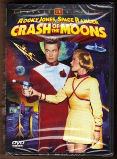 Rocky Jones Crash of the Moons Richard Crane DVD Mint