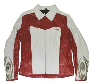 HEIN GERICKE WOMENS DEL MAR LEATHER JACKET $420 RETAIL FROM HOUSE 