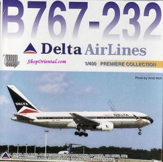 DRAGON WINGS DELTA AIRLINES Boeing B 767 1400 Diecast Civil Plane 