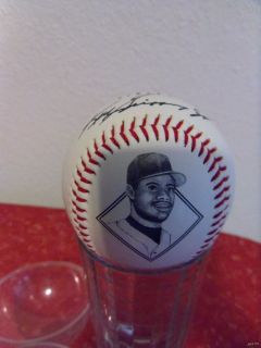 Ken Griffey Jr. Photo Ball with Replica Signature and Biography L@@K