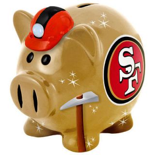 New NFL San Francisco 49ers Large 7 X 8 X 6 Pig Leaguers Thermatic 