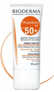 Bioderma Photoderm AR spf 50+ tinted sun cream 30ml (light tint)
