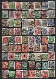 70 Deutsches Reich Germany  used stamp Germania 