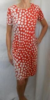 NWT DVF Diane von Furstenberg Reina square dot pattern silk dress 10