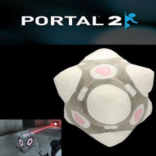 PS3 Game Portal 2 Companion Cube Weighted Fuzzy Dice Collectible Plush 