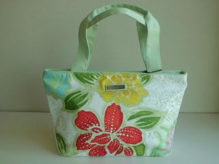 Jim Thompson Silk Dickson Bag   Luxury Summer Shoulder Bag   Flower 