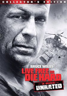 Die Hard 4 Live Free or Die Hard DVD, 2007, 2 Disc Set, Unrated