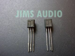 2SK163 low noise FET NEC extremely rare NOS 1 pair 