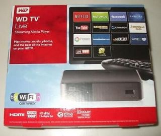 NEW Western Digital WD TV Live Streaming Media Player★
