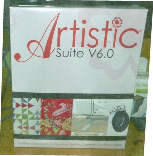 Artistic Sewing Suite V6 Digitizing, Cutwork, Quilting, Crystal 