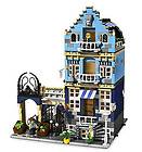 LEGO 10190 ~Market Street~ Townhouse City St Blue Modular Building 
