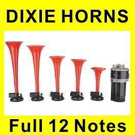   DIXIE Musical Air Horn 12 Full Notes Dukes of Hazzard General Lee Car