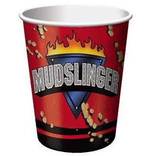 Mudslinger Monster Trucks Party Supplies 9oz Paper Cups