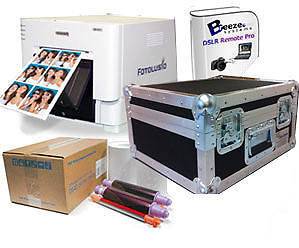 New DNP RX1 (DSRX1) Dye Sublimation Photo Booth Printer Bundles with 