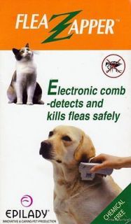   Electronic Comb Detect & Kills Fleas Safely Pet Products Dogs Cats