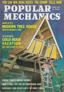 Popular Mechanics 6/65, Marlin, Don Garlits, Truck Campers, Tempest 