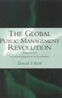   Transformation of Governance by Donald F. Kettl 2000, Paperback
