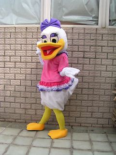 Brand new Daisy duck Mascot costume adult size !