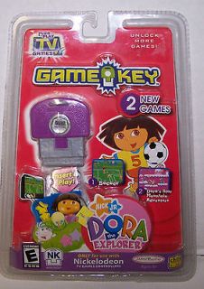 PLUG & PLAY TV GAMES GAME KEY 2 GAMES NICK JR. DORA THE EXPLORER JAKKS 