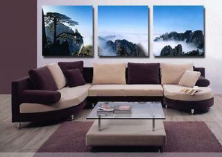3pc MODERN ABSTRACT HUGE WALL ART OIL PAINTING ON CANVAS no frame