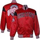 2X NCAA Ohio State Buckeyes League Satin Jacket throwback jersey 