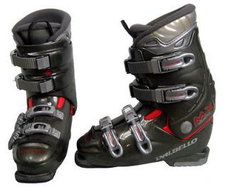 Dalbello MX Super Ski Boots, Mondo 26.5, Mens 8.5, Olive/Red   Retail 