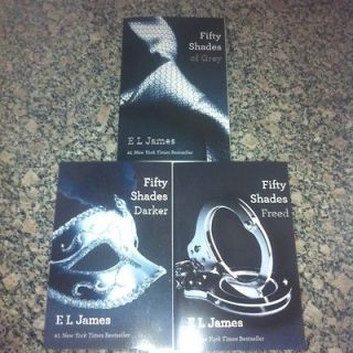 Fifty Shades of Grey Books Trilogy Complete Series E.L. James Hot 