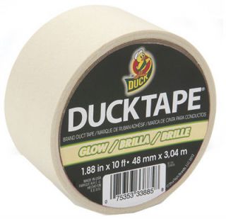 Printed Duck® Brand Duct Tape1.88x10 , Glow In The Dark,All Purpose 