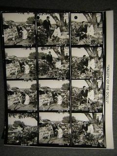 60s Candid Patty Duke Valley Of The Dolls Contact Sheet