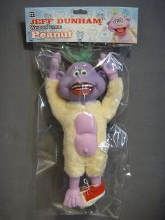 JEFF DUNHAM PEANUT 9 WINDOW CLING DOLL NEW NECA BRAND NEW IN PACKAGE