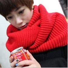Winter knitting Wool Collar Neck Warmer Scarf Shawl 4 Colors NEW!!