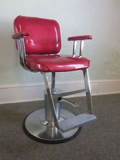 Mid Century Vintage Barber Chair C