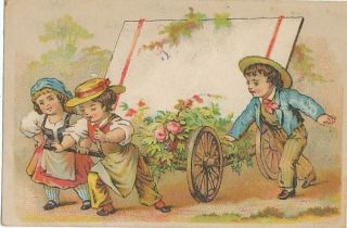 Victorian Trade Card P.W. Hart 99 Cent Store