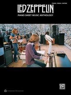 LED ZEPPELIN PIANO SHEET MUSIC ANTHOLOGY   PIANO/VOCAL/GUITAR SONGBOOK