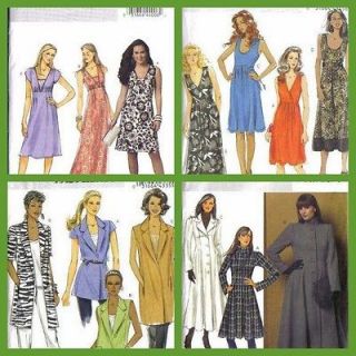 Butterick Sewing Pattern Misses Size 14 16 18 20 22 w Plus Size Full 