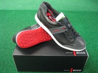 ECCO Street Premier Golf Shoes Black / Red US 13   13.5 EU 47