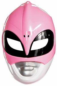 Economy Pink Power Ranger Mask Halloween Holiday Costume (Size 