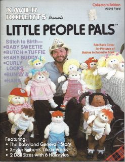 LITTLE PEOPLE PALS ~ XAVIER ROBERTS   Collectors Edition   Sewing