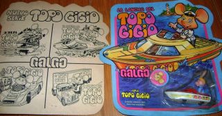 ED SULLIVANs TOPO GIGIO s BOAT GALGO ARGENTINA 70s