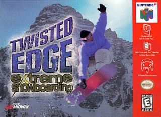 Twisted Edge Extreme Snowboading Nintendo 64, 1998
